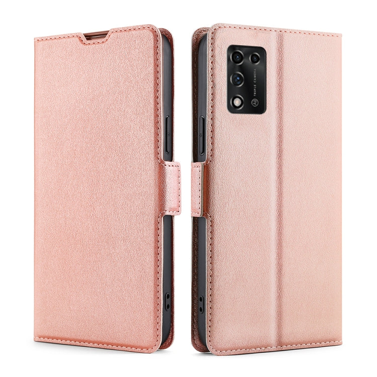 Ultra-thin Voltage Side Buckle Horizontal Flip Leather Phone Case