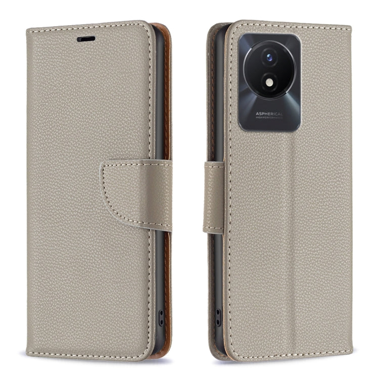 Litchi Texture Pure Color Leather Phone Case, For vivo Y02 4G, For Xiaomi Redmi 12C, For Xiaomi Redmi K60 / K60 Pro
