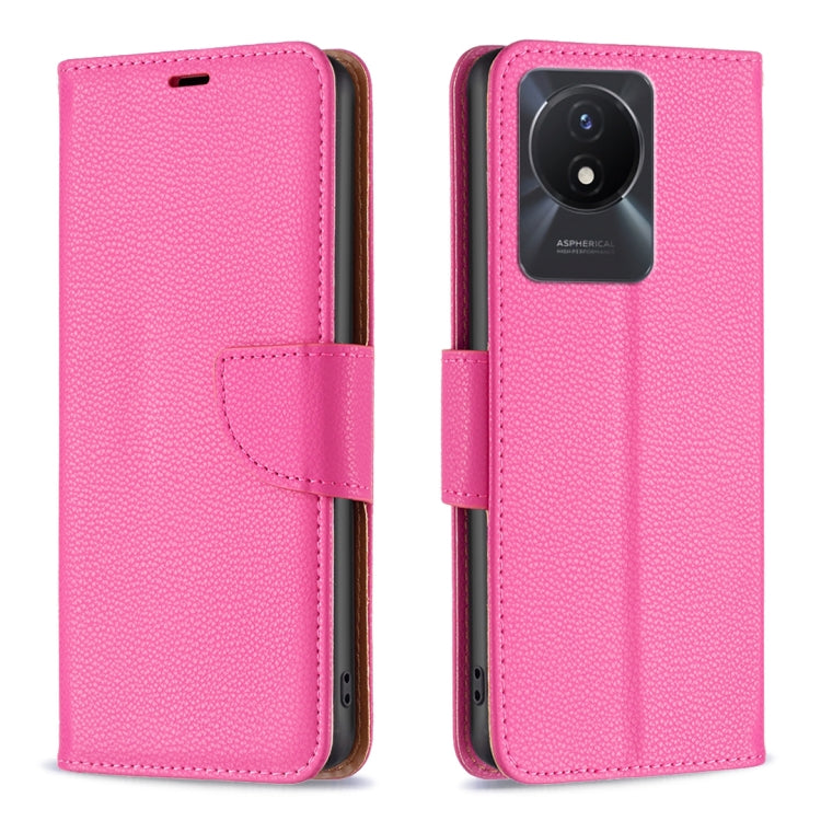 Litchi Texture Pure Color Leather Phone Case, For vivo Y02 4G, For Xiaomi Redmi 12C, For Xiaomi Redmi K60 / K60 Pro