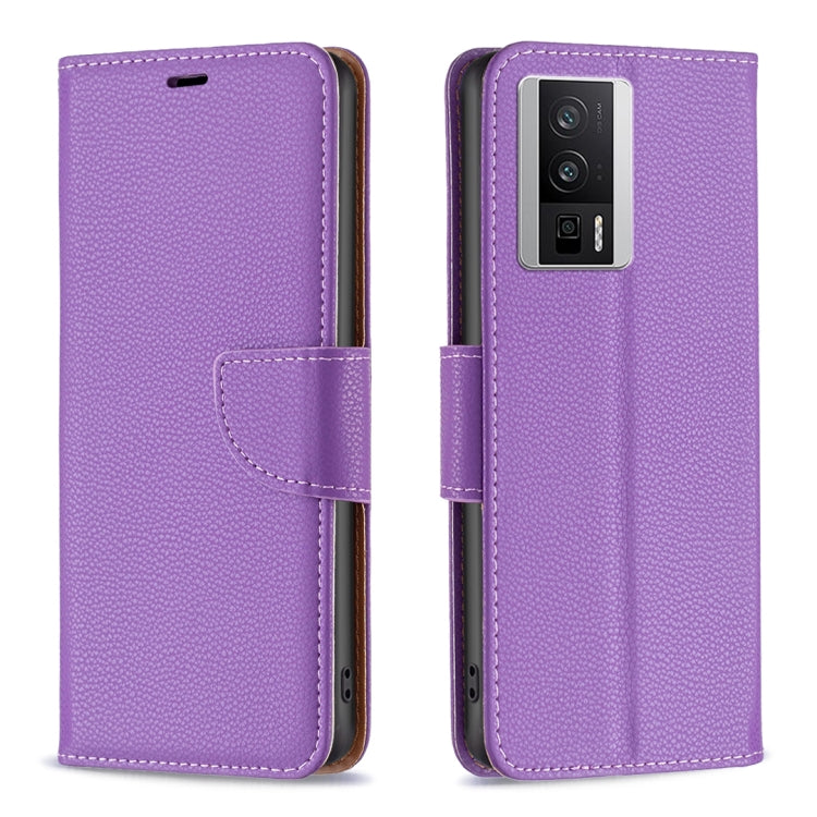 Litchi Texture Pure Color Leather Phone Case, For vivo Y02 4G, For Xiaomi Redmi 12C, For Xiaomi Redmi K60 / K60 Pro