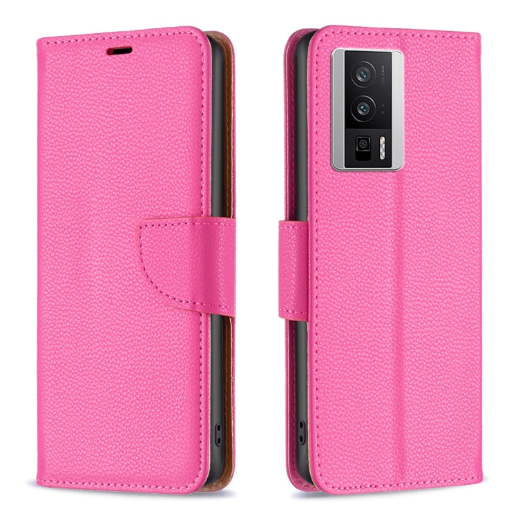 Litchi Texture Pure Color Leather Phone Case, For vivo Y02 4G, For Xiaomi Redmi 12C, For Xiaomi Redmi K60 / K60 Pro