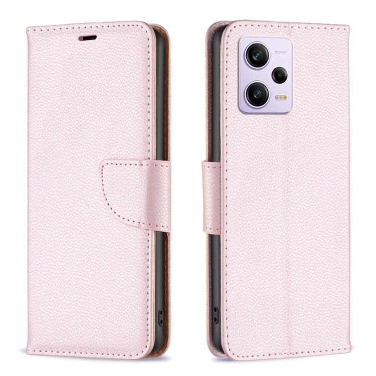 Litchi Texture Pure Color Leather Phone Case, For Xiaomi Redmi Note 12 Pro+ Global, For Xiaomi Redmi Note 12 Pro Global, For Xiaomi Redmi Note 12 Global