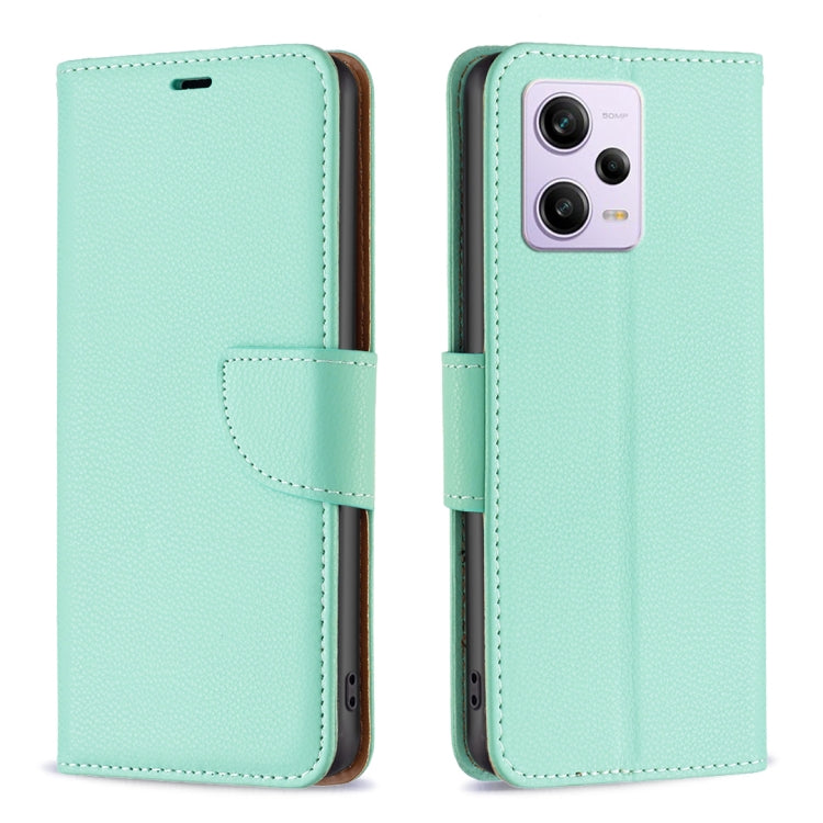 Litchi Texture Pure Color Leather Phone Case, For Xiaomi Redmi Note 12 Pro+ Global, For Xiaomi Redmi Note 12 Pro Global, For Xiaomi Redmi Note 12 Global