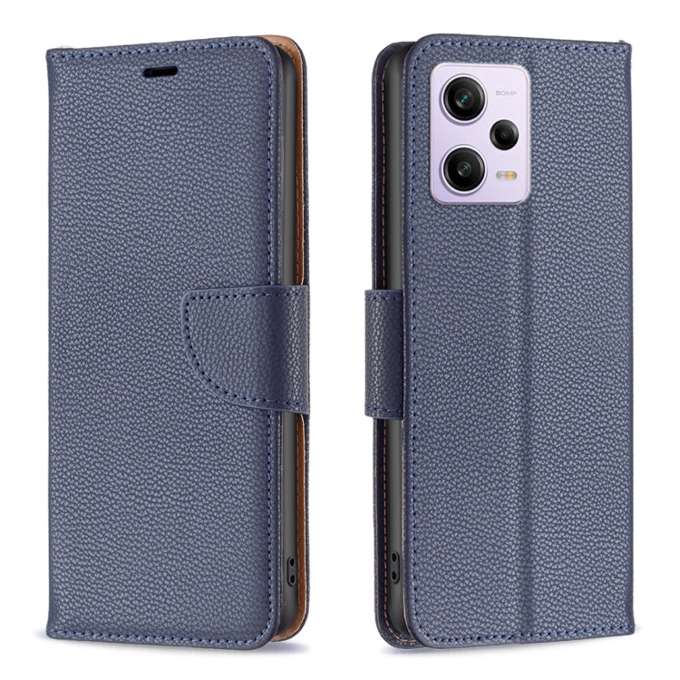 Litchi Texture Pure Color Leather Phone Case, For Xiaomi Redmi Note 12 Pro+ Global, For Xiaomi Redmi Note 12 Pro Global, For Xiaomi Redmi Note 12 Global