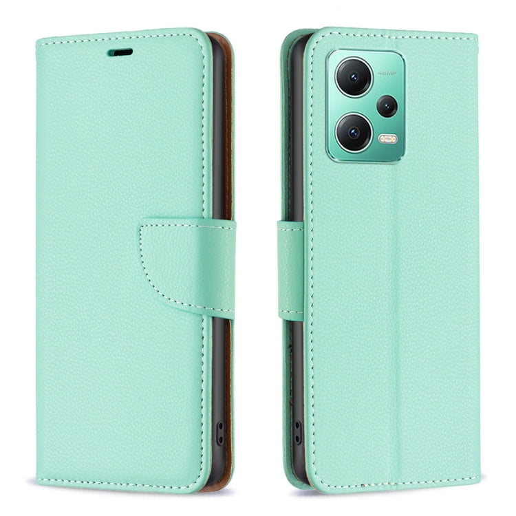 Litchi Texture Pure Color Leather Phone Case, For Xiaomi Redmi Note 12 Pro+ Global, For Xiaomi Redmi Note 12 Pro Global, For Xiaomi Redmi Note 12 Global