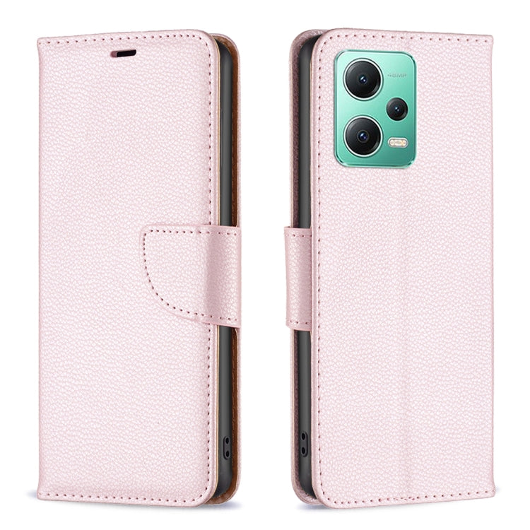 Litchi Texture Pure Color Leather Phone Case, For Xiaomi Redmi Note 12 Pro+ Global, For Xiaomi Redmi Note 12 Pro Global, For Xiaomi Redmi Note 12 Global