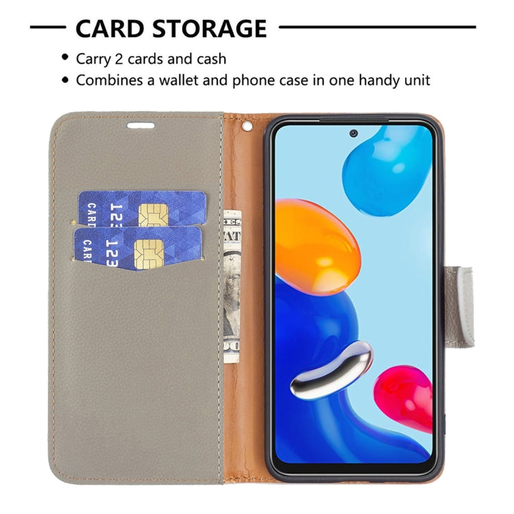 Litchi Texture Pure Color Leather Phone Case, For Xiaomi Redmi Note 12S 4G / Note 11, For Xiaomi Poco F5 5G / Redmi Note 12 Turbo