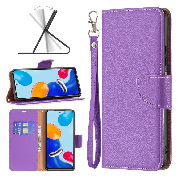 Litchi Texture Pure Color Leather Phone Case, For Xiaomi Redmi Note 12S 4G / Note 11, For Xiaomi Poco F5 5G / Redmi Note 12 Turbo