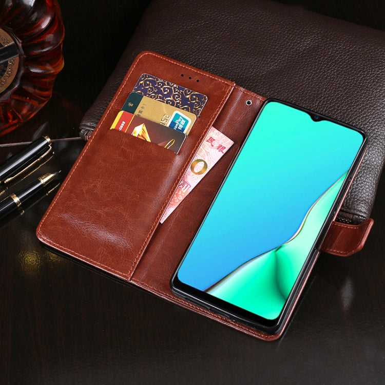 idewei Crazy Horse Texture Horizontal Flip Leather Case with Holder & Card Slots & Wallet, For OPPO A9 (2020), For OPPO A11, For OPPO A31 (2020), For OPPO AX5