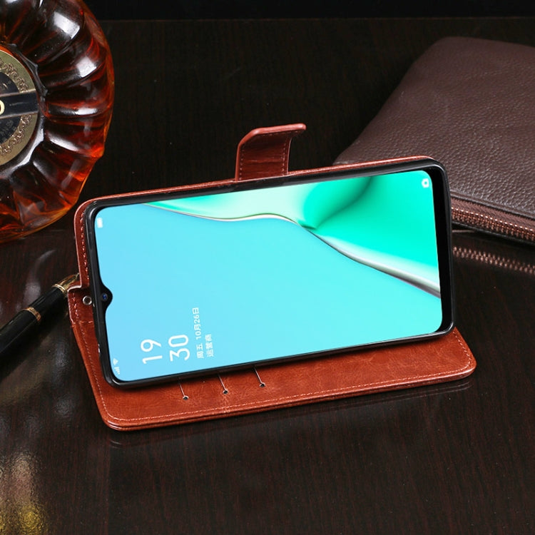 idewei Crazy Horse Texture Horizontal Flip Leather Case with Holder &amp; Card Slots &amp; Wallet, For OPPO AX7 Pro, For OPPO F11, For OPPO F11 Pro, For OPPO F15