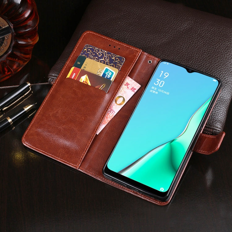 idewei Crazy Horse Texture Horizontal Flip Leather Case with Holder &amp; Card Slots &amp; Wallet, For OPPO AX7 Pro, For OPPO F11, For OPPO F11 Pro, For OPPO F15