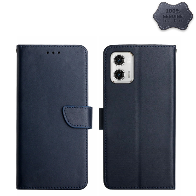 Genuine Leather Fingerprint-proof Flip Phone Case, For Motorola Moto E13 4G, For Motorola Edge+ 2023, For Motorola Moto G23 4G/G13 4G, For Motorola Moto G53 5G/G13/G23, For Motorola Moto G73 5G, For OPPO A58 5G/A78 5G, For OPPO Reno8 T 4G, For TCL 40 S...