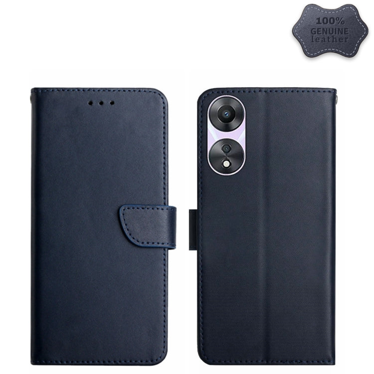 Genuine Leather Fingerprint-proof Flip Phone Case, For Motorola Moto E13 4G, For Motorola Edge+ 2023, For Motorola Moto G23 4G/G13 4G, For Motorola Moto G53 5G/G13/G23, For Motorola Moto G73 5G, For OPPO A58 5G/ A78 5G, For OPPO Reno8 T 4G, For TCL 40 SE