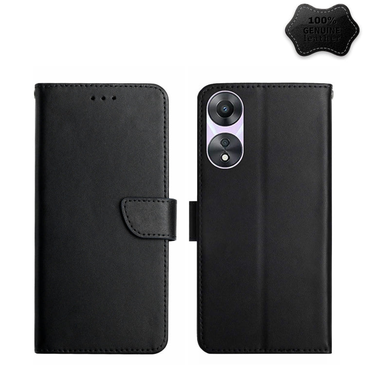 Genuine Leather Fingerprint-proof Flip Phone Case, For Motorola Moto E13 4G, For Motorola Edge+ 2023, For Motorola Moto G23 4G/G13 4G, For Motorola Moto G53 5G/G13/G23, For Motorola Moto G73 5G, For OPPO A58 5G/A78 5G, For OPPO Reno8 T 4G, For TCL 40 S...