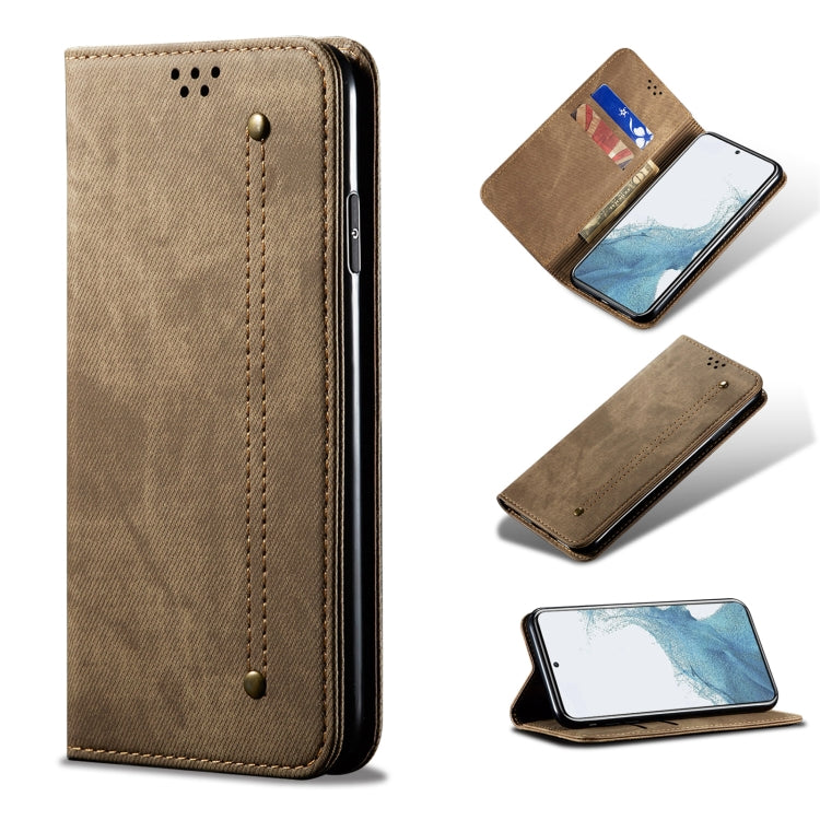 Denim Texture Flip Leather Phone Case