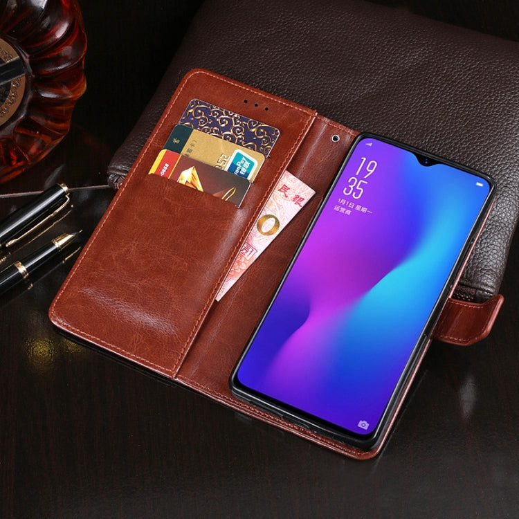 idewei Crazy Horse Texture Horizontal Flip Leather Case with Holder & Card Slots & Wallet, For OPPO R17, For OPPO R17 Pro, For OPPO Realme 2, For OPPO Realme 3