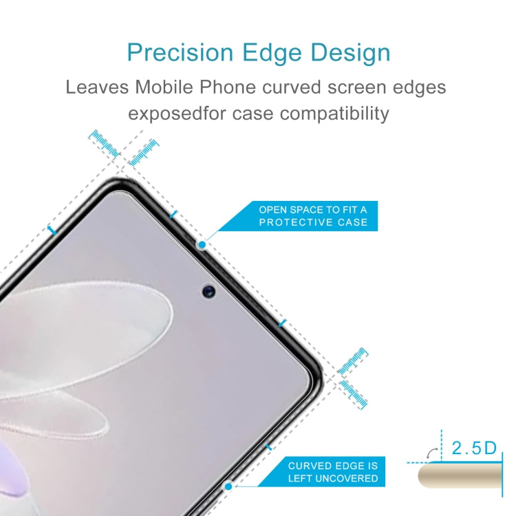 0.26mm 9H 2.5D Tempered Glass Film, For vivo V27e (1 PC)