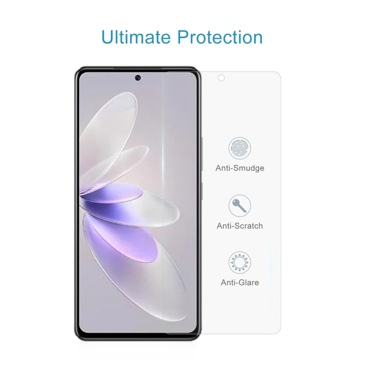 0.26mm 9H 2.5D Tempered Glass Film, For vivo V27e (1 PC)