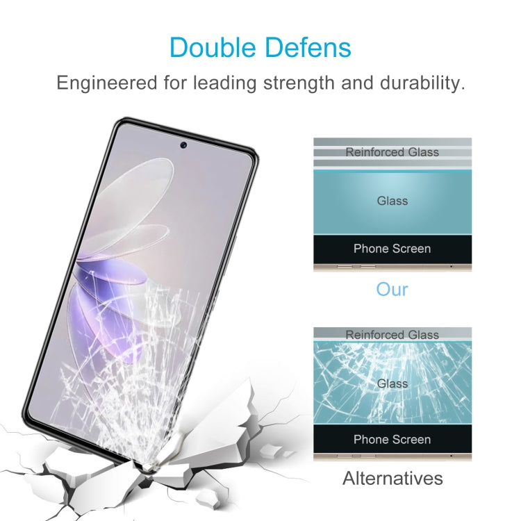 0.26mm 9H 2.5D Tempered Glass Film, For vivo V27e (1 PC)