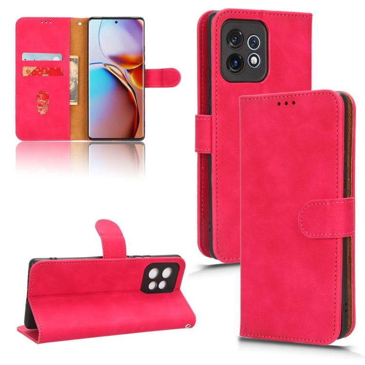 Skin Feel Magnetic Flip Leather Phone Case, For vivo Y02 4G, For Honor 80 GT, For Motorola Moto X40, For Xiaomi Redmi K60E 5G, For ZTE nubia Red Magic 8 Pro 5G