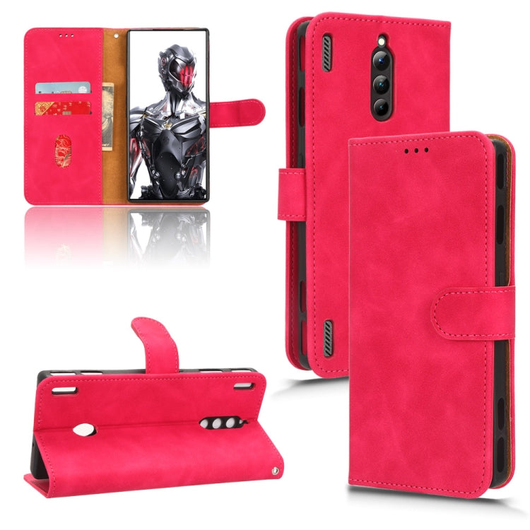 Skin Feel Magnetic Flip Leather Phone Case, For vivo Y02 4G, For Honor 80 GT, For Motorola Moto X40, For Xiaomi Redmi K60E 5G, For ZTE nubia Red Magic 8 Pro 5G