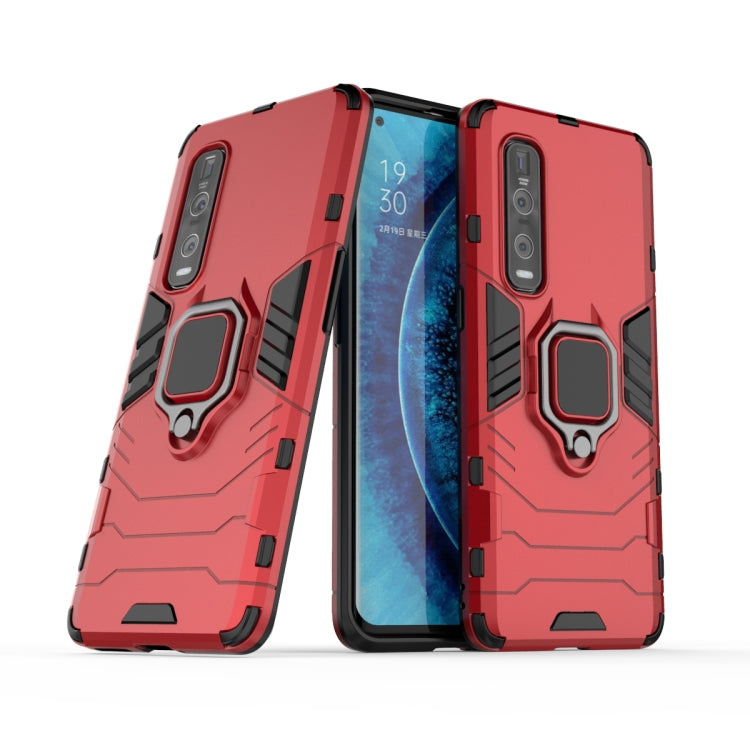 PC + TPU Shockproof Protective Case with Magnetic Ring Holder, For Huawei Honor 30, For Huawei Honor 30 Pro, For Galaxy A31, For OPPO Find X2 Pro, For OPPO Reno 3 Pro