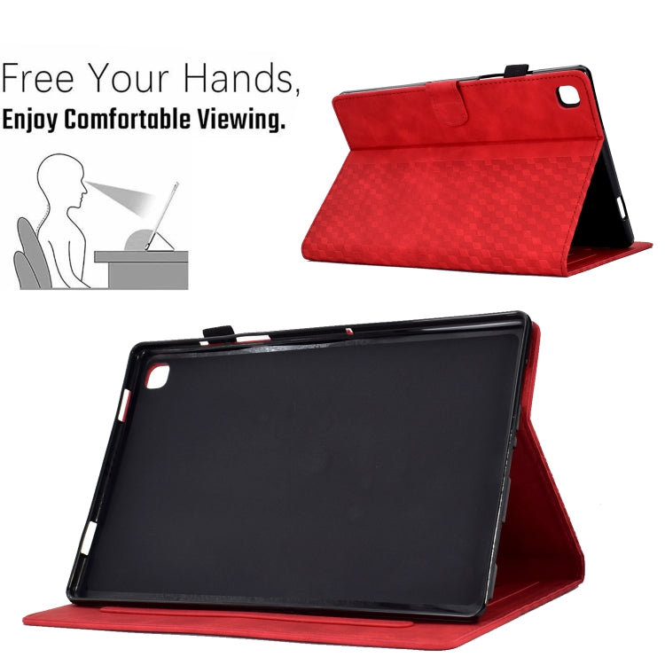 For Samsung Galaxy Tab A 10.1 T510 / T515 2019 Rhombus Embossed Leather Tablet Case, For Samsung Galaxy Tab A 10.1 T510 / T515 2019