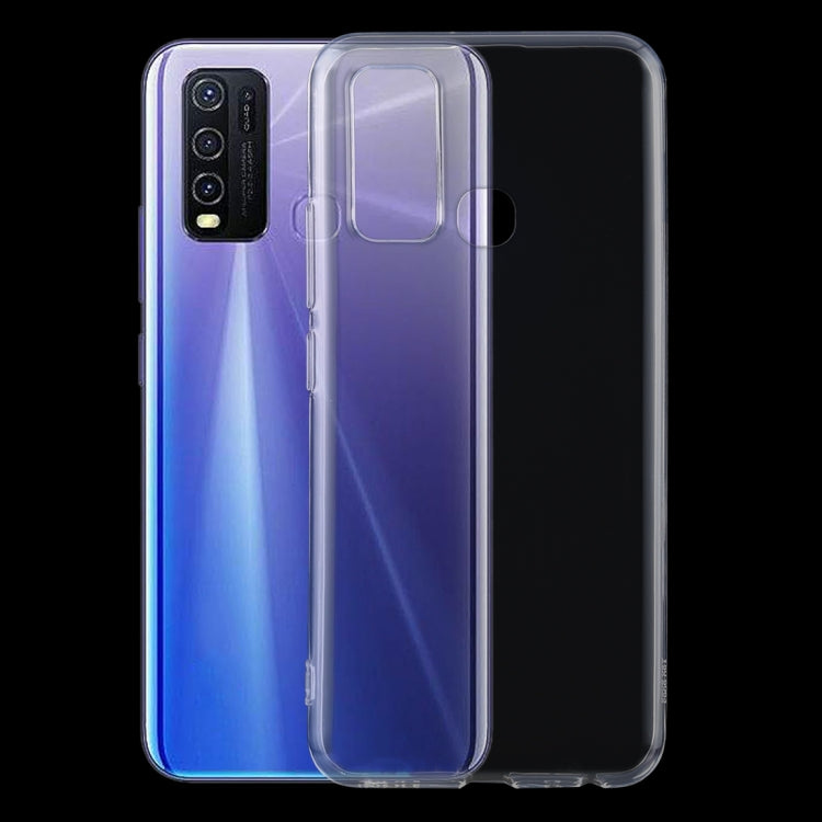 0.5mm Ultra-Thin Transparent TPU Protective Case, For OPPO A52, For OPPO A92S, For Vivo Y50, For Galaxy A31, For Xiaomi Mi 10 Lite 5G