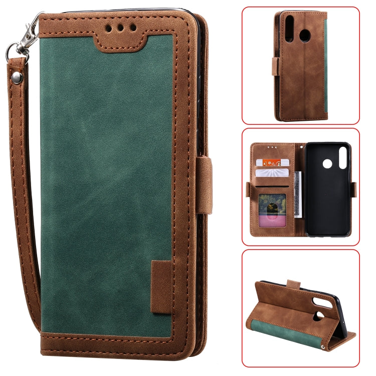 Retro Splicing Horizontal Flip Leather Case with Card Slots & Holder & Wallet, For Vivo V17 / V19, For Huawei P30 Lite, For Huawei P30 Pro, For Huawei P30, For Huawei P40 Lite