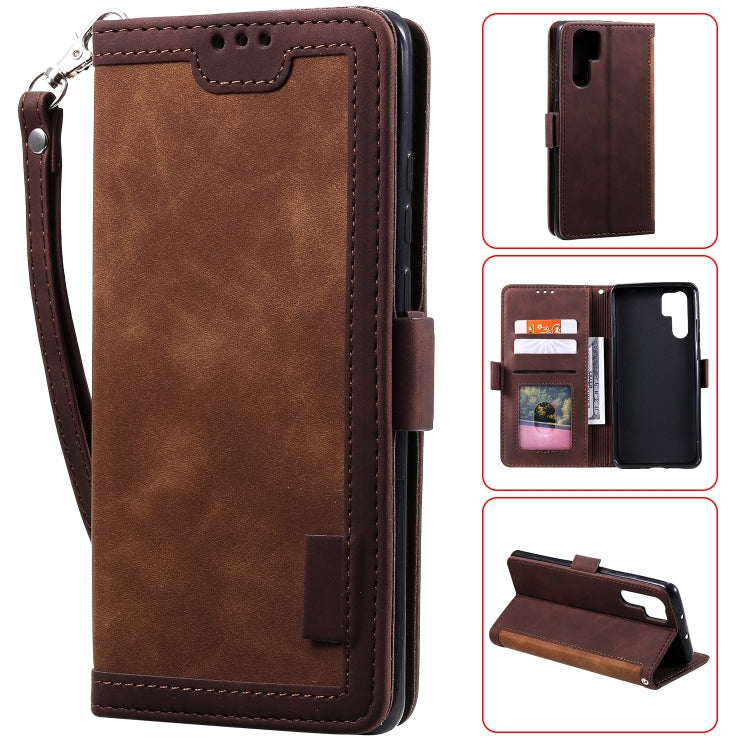 Retro Splicing Horizontal Flip Leather Case with Card Slots & Holder & Wallet, For Vivo V17 / V19, For Huawei P30 Lite, For Huawei P30 Pro, For Huawei P30, For Huawei P40 Lite