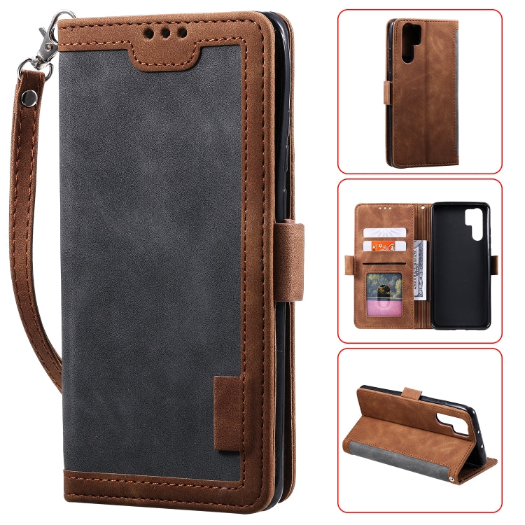 Retro Splicing Horizontal Flip Leather Case with Card Slots & Holder & Wallet, For Vivo V17 / V19, For Huawei P30 Lite, For Huawei P30 Pro, For Huawei P30, For Huawei P40 Lite