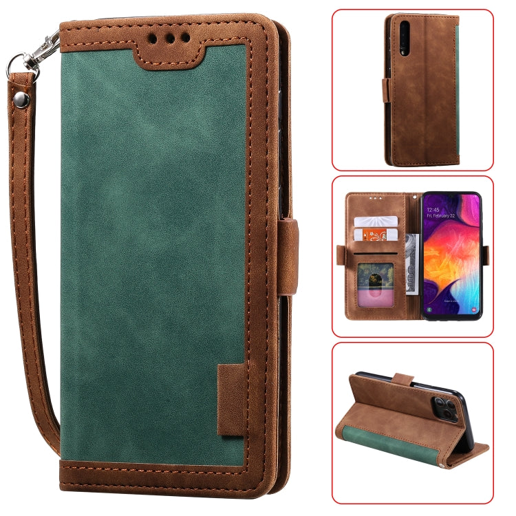 Retro Splicing Horizontal Flip Leather Case with Card Slots & Holder & Wallet, For Vivo V17 / V19, For Huawei P30 Lite, For Huawei P30 Pro, For Huawei P30, For Huawei P40 Lite