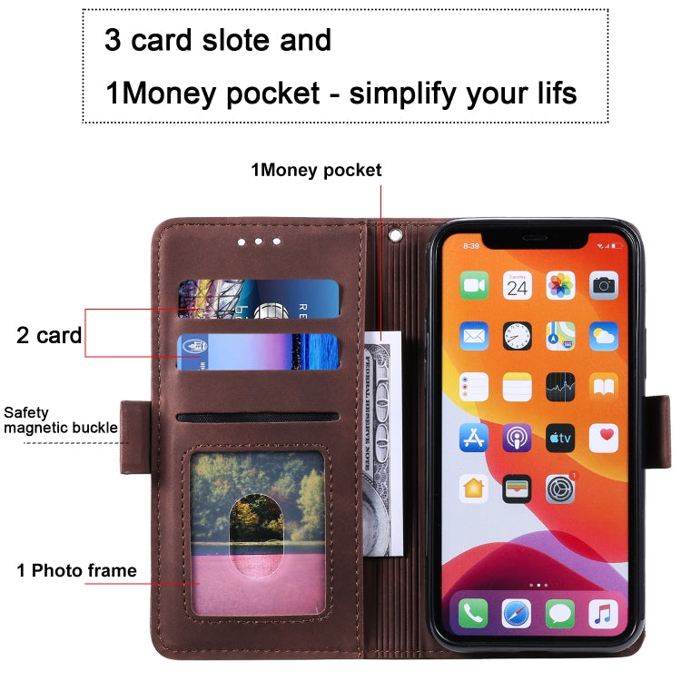 Retro Splicing Horizontal Flip Leather Case with Card Slots & Holder & Wallet, For iPhone 11 Pro Max, For iPhone 11 Pro, For iPhone 11, For iPhone 6, For iPhone XS Max