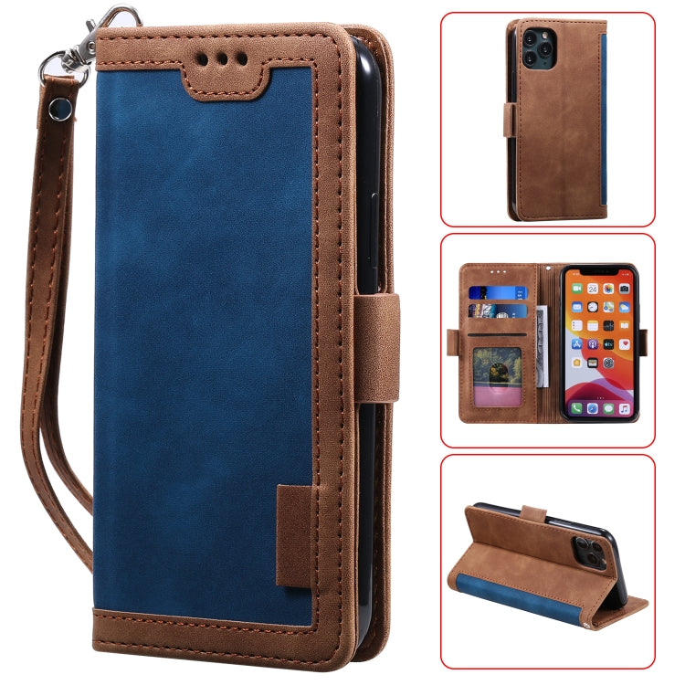 Retro Splicing Horizontal Flip Leather Case with Card Slots & Holder & Wallet, For iPhone 11 Pro Max, For iPhone 11 Pro, For iPhone 11, For iPhone 6, For iPhone XS Max