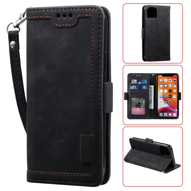 Retro Splicing Horizontal Flip Leather Case with Card Slots & Holder & Wallet, For iPhone 11 Pro Max, For iPhone 11 Pro, For iPhone 11, For iPhone 6, For iPhone XS Max