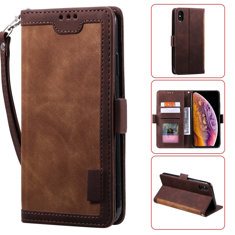 Retro Splicing Horizontal Flip Leather Case with Card Slots & Holder & Wallet, For iPhone 11 Pro Max, For iPhone 11 Pro, For iPhone 11, For iPhone 6, For iPhone XS Max