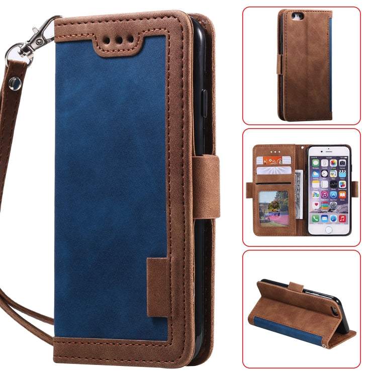 Retro Splicing Horizontal Flip Leather Case with Card Slots &amp; Holder &amp; Wallet, For iPhone 6 Plus, For iPhone SE 2022 / SE 2020 / 8 / 7, For iPhone X / XS, For iPhone XR, For Xiaomi Redmi K20