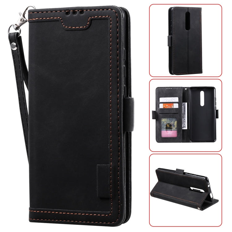 Retro Splicing Horizontal Flip Leather Case with Card Slots &amp; Holder &amp; Wallet, For iPhone 6 Plus, For iPhone SE 2022 / SE 2020 / 8 / 7, For iPhone X / XS, For iPhone XR, For Xiaomi Redmi K20