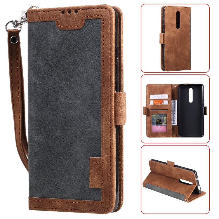 Retro Splicing Horizontal Flip Leather Case with Card Slots &amp; Holder &amp; Wallet, For iPhone 6 Plus, For iPhone SE 2022 / SE 2020 / 8 / 7, For iPhone X / XS, For iPhone XR, For Xiaomi Redmi K20