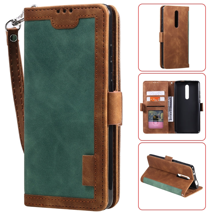 Retro Splicing Horizontal Flip Leather Case with Card Slots &amp; Holder &amp; Wallet, For iPhone 6 Plus, For iPhone SE 2022 / SE 2020 / 8 / 7, For iPhone X / XS, For iPhone XR, For Xiaomi Redmi K20