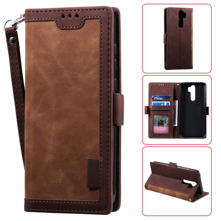 Retro Splicing Horizontal Flip Leather Case with Card Slots & Holder & Wallet, For Xiaomi Redmi K30, For Xiaomi Redmi Note 8 Pro, For Xiaomi Redmi Note 8, For Xiaomi Redmi Note 7, For Xiaomi Redmi Note 8T