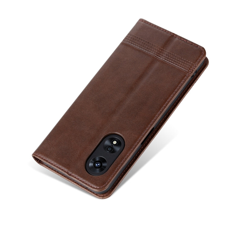 AZNS Magnetic Calf Texture Flip Leather Phone Case, For OPPO A58 5G / A58X / A78, For vivo S16 / S16 Pro