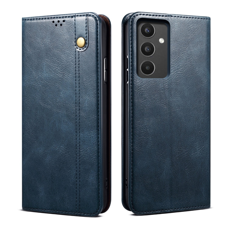 Oil Wax Crazy Horse Texture Leather Phone Case, For vivo S16 Pro / S16, For vivo S16e, For vivo V27, For Samsung Galaxy A34 5G