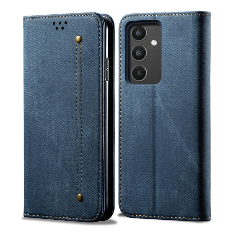 Denim Texture Leather Phone Case, For vivo S16 Pro / S16, For vivo S16e, For vivo V27, For Samsung Galaxy A34 5G