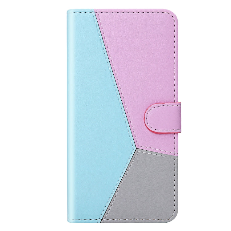 Tricolor Stitching Flip Leather Phone Case, For Samsung Galaxy S23 5G, For Samsung Galaxy S23+ 5G, For Samsung Galaxy S23 Ultra 5G, For Samsung Galaxy A14 5G, For Samsung Galaxy A54 5G, For OPPO A17