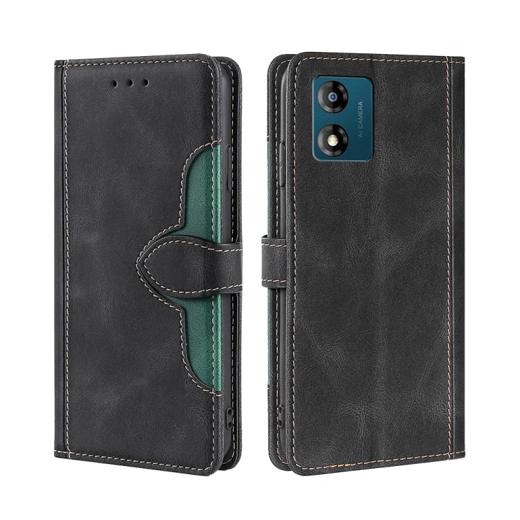 Skin Feel Magnetic Buckle Leather Phone Case