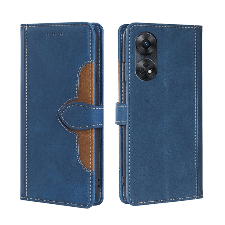 Skin Feel Magnetic Buckle Leather Phone Case