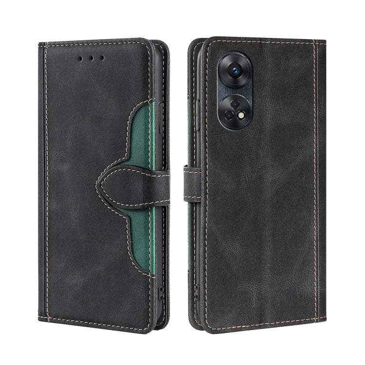 Skin Feel Magnetic Buckle Leather Phone Case