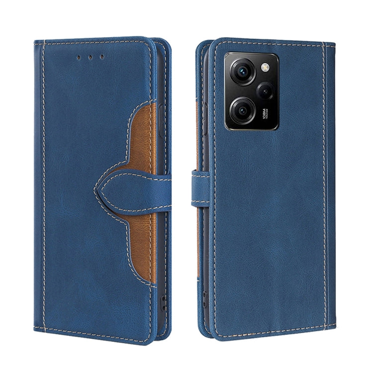 Skin Feel Magnetic Buckle Leather Phone Case