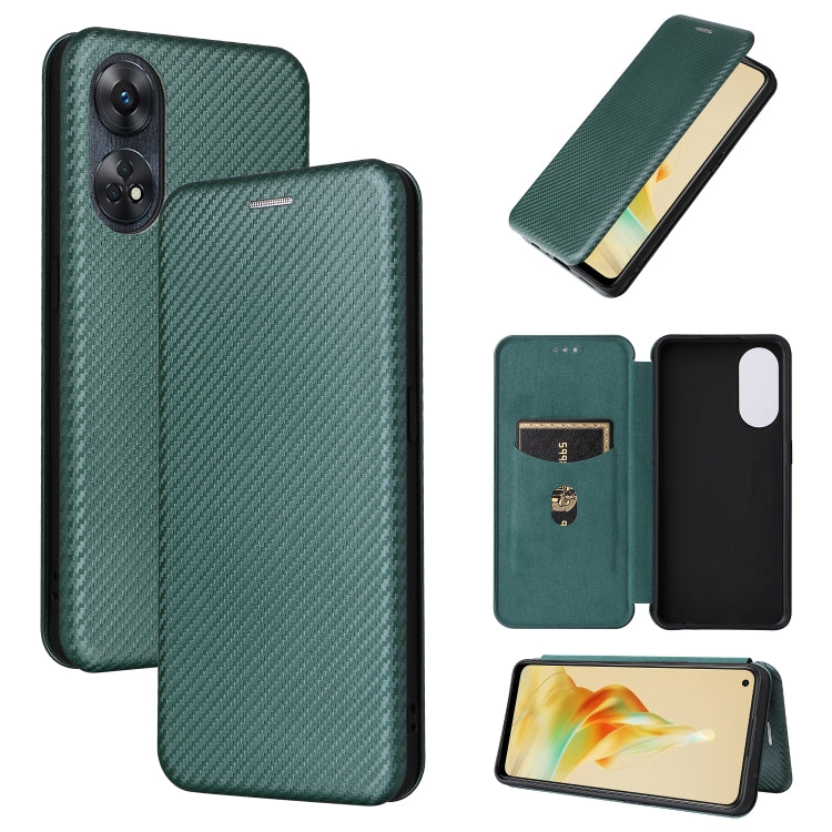 Carbon Fiber Texture Flip Leather Phone Case